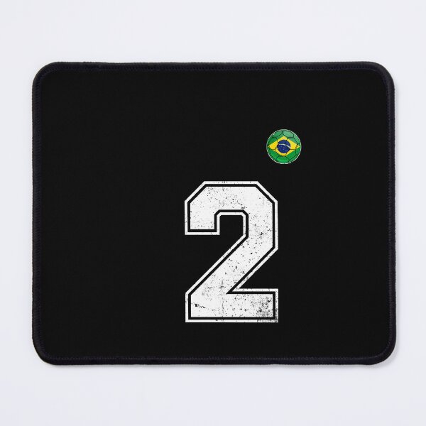 Item preview, Number 2 Brazil Futbol Football Brazilian soccer Flag Jersey designed and sold by RoyesButler.
