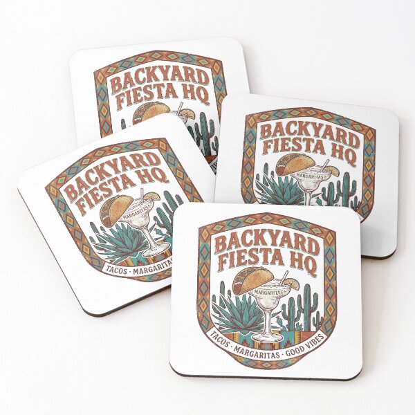 Item preview, Backyard Fiesta HQ Tacos Margaritas Good Vibes designed and sold by Majnon8bp.