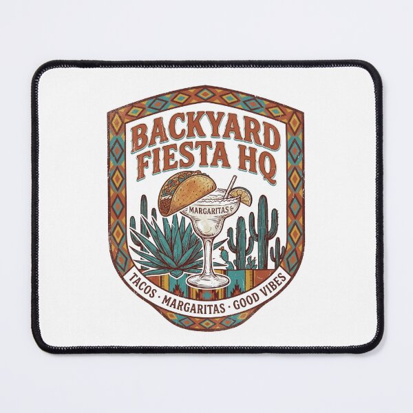 Item preview, Backyard Fiesta HQ Tacos Margaritas Good Vibes designed and sold by Majnon8bp.
