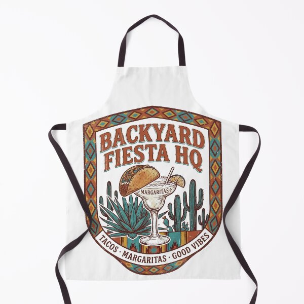 Item preview, Backyard Fiesta HQ Tacos Margaritas Good Vibes designed and sold by Majnon8bp.