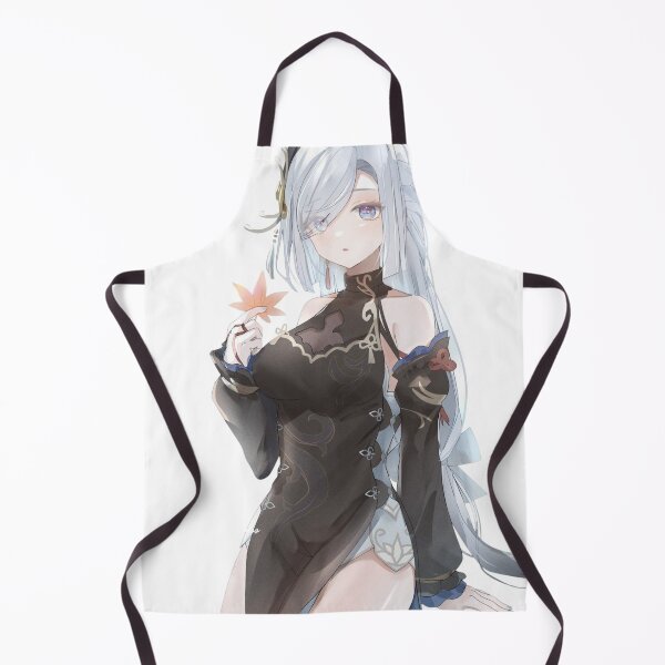 Item preview, Shenhe Black Dress Genshin Impact designed and sold by KomiArts.