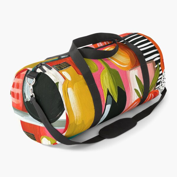Item preview, Harvest Palette of Color - Tomatoes Eggplant and Garden Treasures in a Bold Modern Still Life designed and sold by OlfactoART Studio.