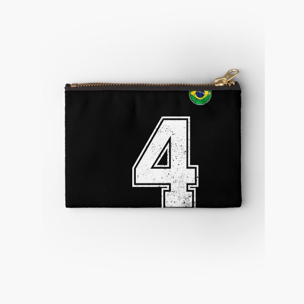 Item preview, Number 4 Brazil Futbol Football Brazilian soccer Flag Jersey designed and sold by RoyesButler.
