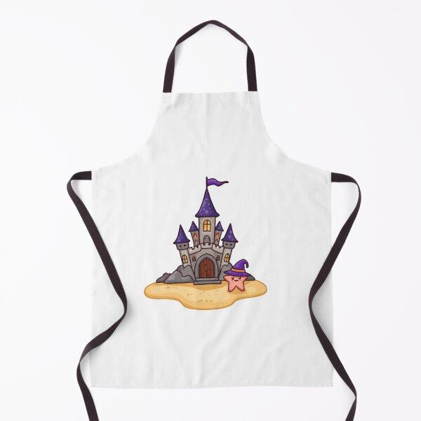 Item preview, Haunted Sandcastle with Witch Starfish Cute Summerween designed and sold by AMBAYK.
