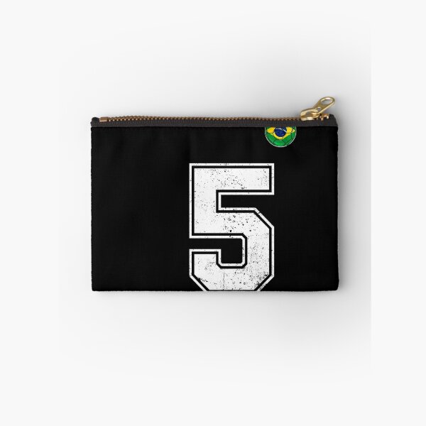 Item preview, Number 5 Brazil Futbol Football Brazilian soccer Flag Jersey designed and sold by RoyesButler.