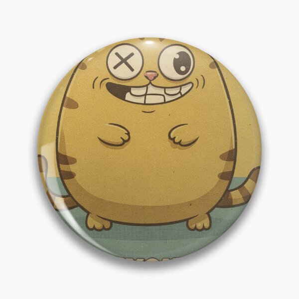 Item preview, I Am Beyond Help Derpy Blob Cat Meme designed and sold by PictorialWhimsy.
