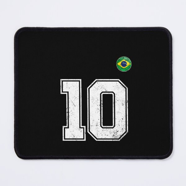 Item preview, Number 10 Brazil Futbol Football Brazilian soccer Flag Jersey designed and sold by RoyesButler.