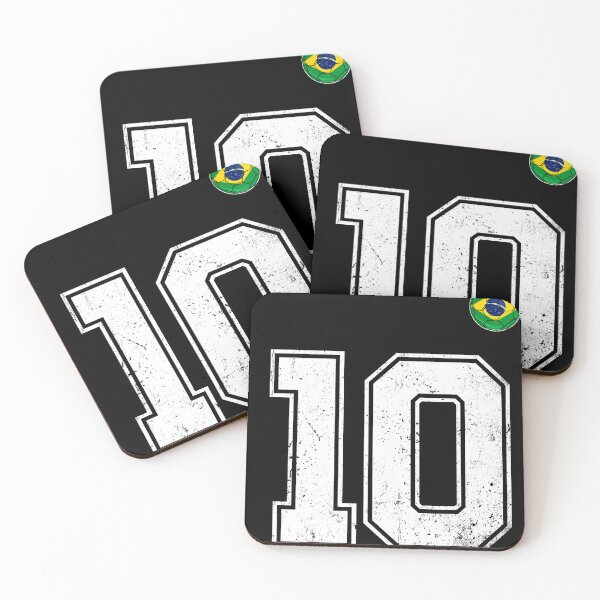 Item preview, Number 10 Brazil Futbol Football Brazilian soccer Flag Jersey designed and sold by RoyesButler.