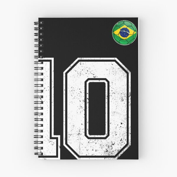 Item preview, Number 10 Brazil Futbol Football Brazilian soccer Flag Jersey designed and sold by RoyesButler.