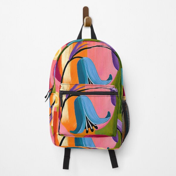 Item preview, Bluebell Among Swirling Horizons - A Vibrant Floral Celebration of Color Motion and Light designed and sold by OlfactoART Studio.
