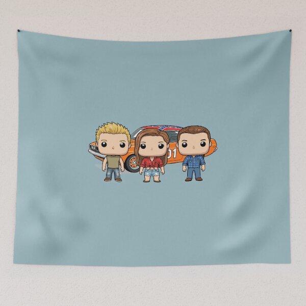 Item preview, Dukes of Hazzard funko pop vinyl style designed and sold by hitNmiss.