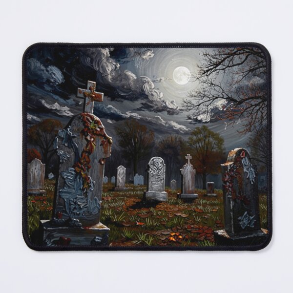 Item preview, Moonlit Graveyard designed and sold by susanhelen1967.