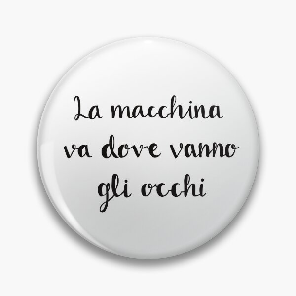 Item preview, La Macchina Va Dove Vanno Gli Occhi (Black) designed and sold by CreationsByMR.