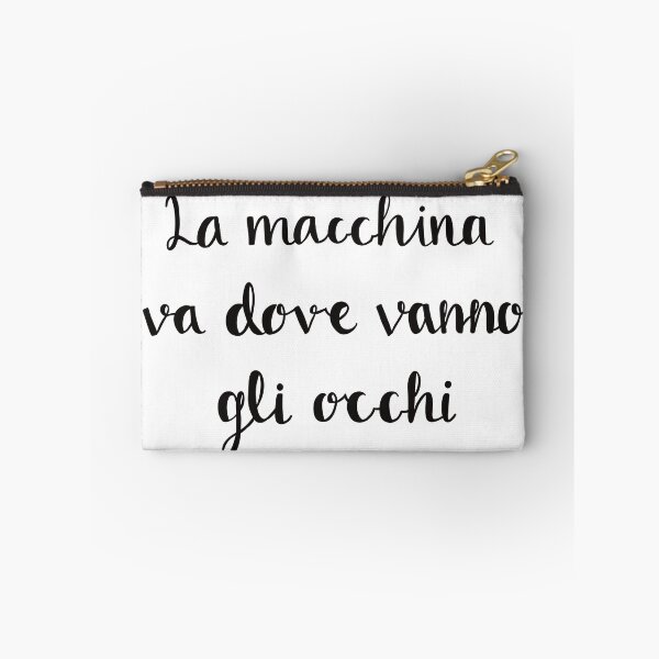 Item preview, La Macchina Va Dove Vanno Gli Occhi (Black) designed and sold by CreationsByMR.