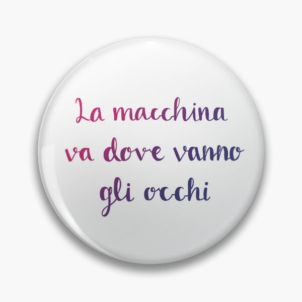 Item preview, La Macchina Va Dove Vanno Gli Occhi (Gradient) designed and sold by CreationsByMR.