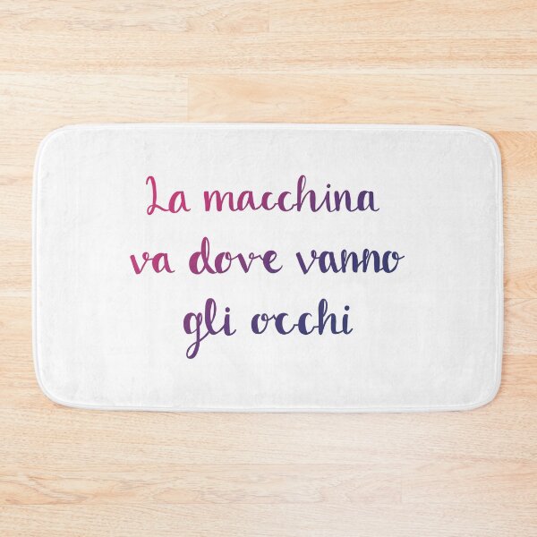 Item preview, La Macchina Va Dove Vanno Gli Occhi (Gradient) designed and sold by CreationsByMR.