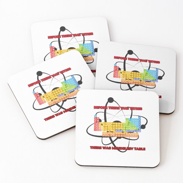 Item preview, Before There Was Tetris, There Was Mendeleev Table. Gift for a Chemistry, Science Fan.  Funny Science.  Humor Science. designed and sold by ShrimpAndGrits.