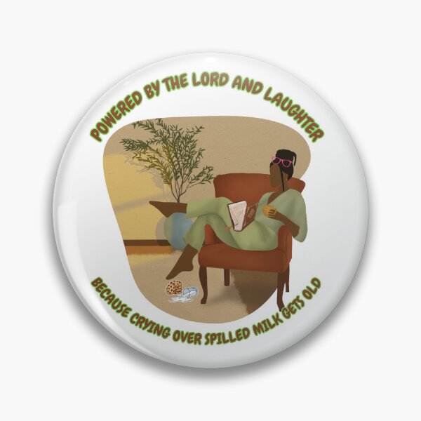 Item preview, Powered by the Lord and Laughter designed and sold by JDreaming.