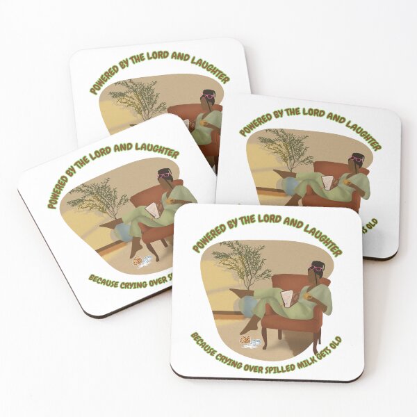 Item preview, Powered by the Lord and Laughter designed and sold by JDreaming.