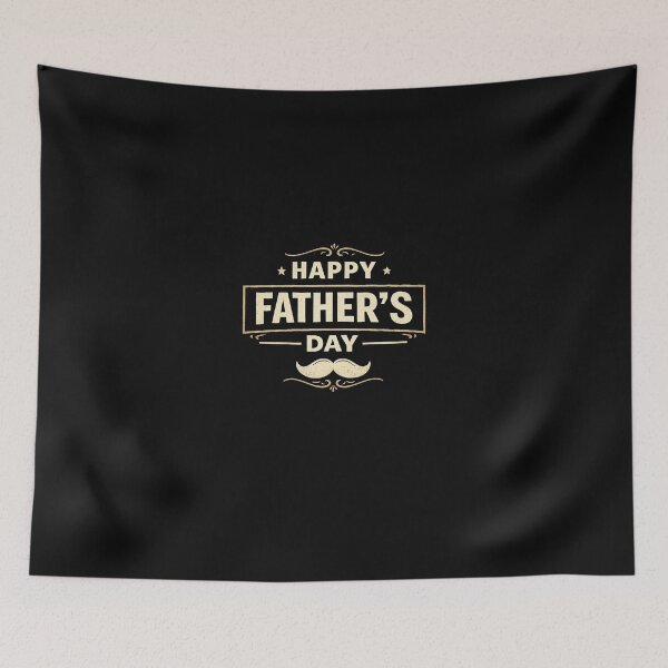 Item preview, Happy Father’s Day Mustache Design designed and sold by Baby Adee Collective.