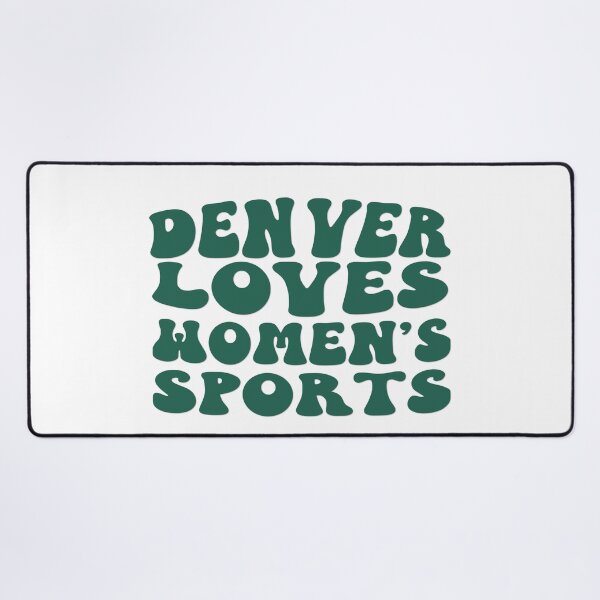 Item preview, Denver Loves Women's Sports Groovy Green designed and sold by coffeepolicy.