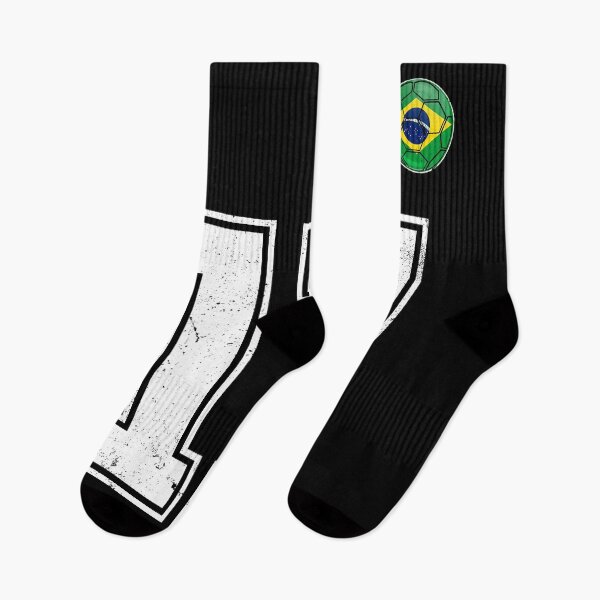 Item preview, Number 17 Brazil Futbol Football Brazilian soccer Flag Jersey designed and sold by RoyesButler.
