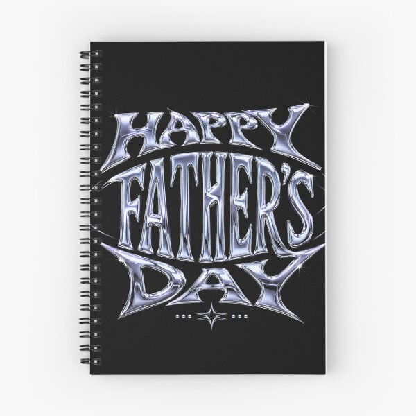 Item preview, Chrome Happy Father’s Day Design designed and sold by Baby Adee Collective.