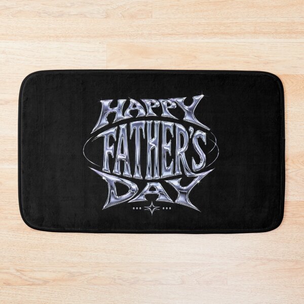 Item preview, Chrome Happy Father’s Day Design designed and sold by Baby Adee Collective.