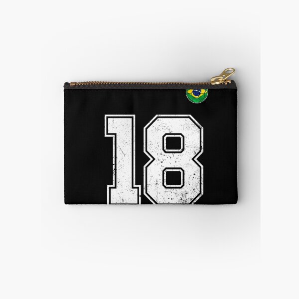 Item preview, Number 18 Brazil Futbol Football Brazilian soccer Flag Jersey designed and sold by RoyesButler.