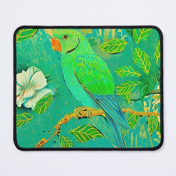 Item preview, The Green Vintage Parrot designed and sold by Creative Soul Publications.