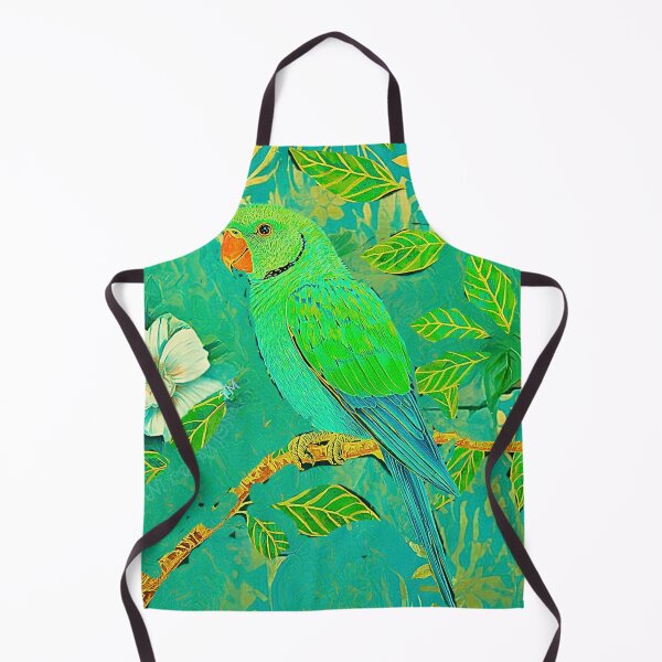 Item preview, The Green Vintage Parrot designed and sold by Creative Soul Publications.