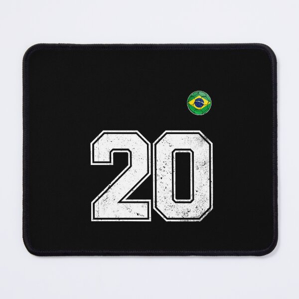 Item preview, Number 20 Brazil Futbol Football Brazilian soccer Flag Jersey designed and sold by RoyesButler.