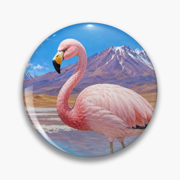 Item preview, Andean Flamingo at Altiplano Lagoon designed and sold by Pixel Junkies Studio.