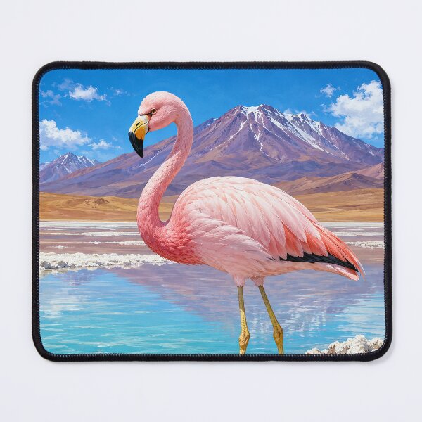 Item preview, Andean Flamingo at Altiplano Lagoon designed and sold by Pixel Junkies Studio.
