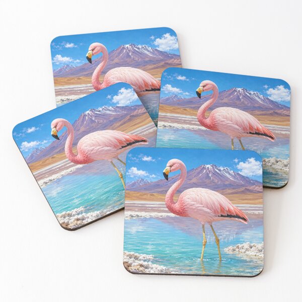 Item preview, Andean Flamingo at Altiplano Lagoon designed and sold by Pixel Junkies Studio.