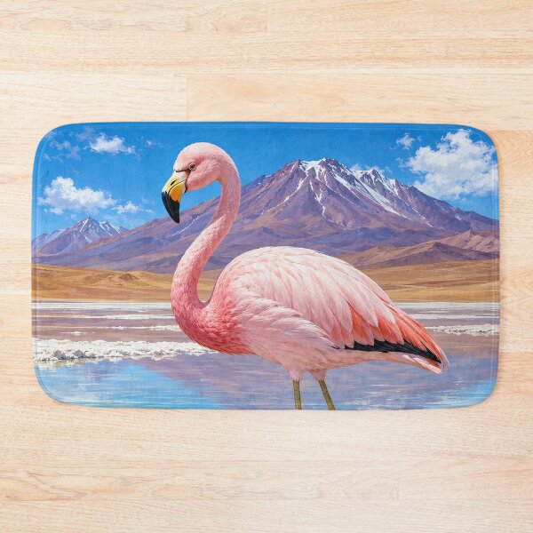 Item preview, Andean Flamingo at Altiplano Lagoon designed and sold by Pixel Junkies Studio.