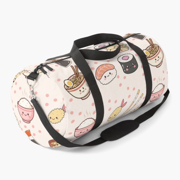 Item preview, Kawaii Japanese Food Pattern – Adorable Sushi, Ramen & Dumplings Print designed and sold by Cheonsa.