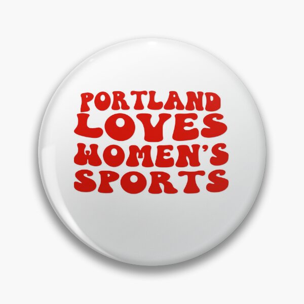 Item preview, Portland Loves Women's Sports Groovy Red designed and sold by coffeepolicy.