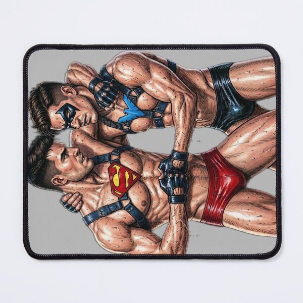 Item preview, Gay Grappling Heroes  designed and sold by HunterxDesign.