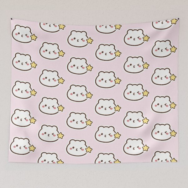 Item preview, Kawaii simple kissing bear designed and sold by Tiny Sprites.