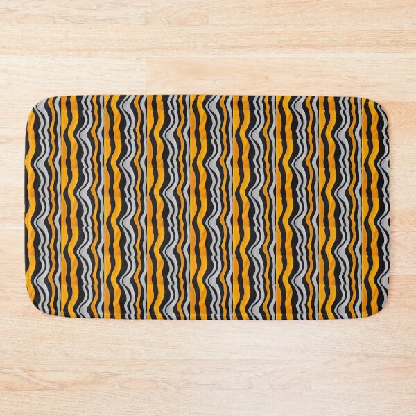 Item preview, Deep Teal and Burnt Orange Abstract Flow designed and sold by Lovereez collection .