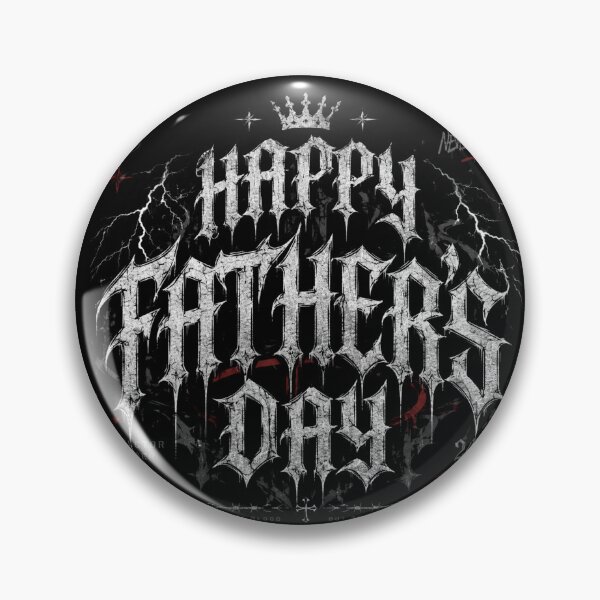 Item preview, Happy Father's Day Gothic designed and sold by Baby Adee Collective.
