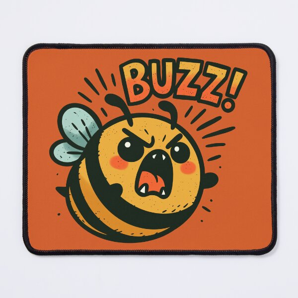 Item preview, Angry Buzzing Bee designed and sold by Ghost on Toast.