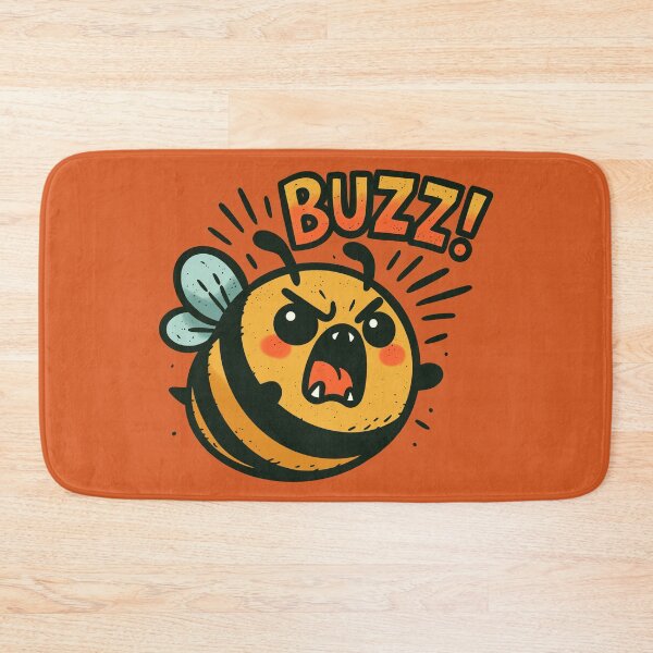 Item preview, Angry Buzzing Bee designed and sold by Ghost on Toast.