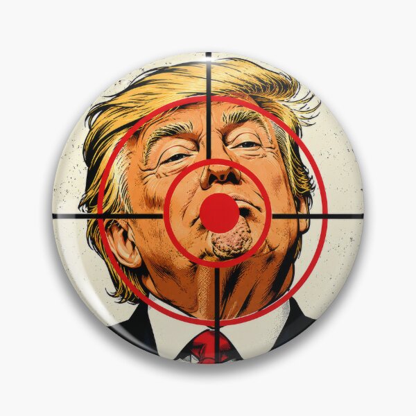 Artikelvorschau, Zielübung für Urinale – Trump-Aufkleber entworfen und verkauft von pixiedustpaint.