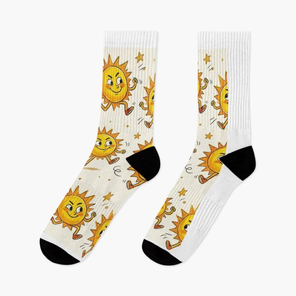 Item preview, Vintage Retro Rushing Sun Cartoon Pattern Design designed and sold by TaiwanMemory.
