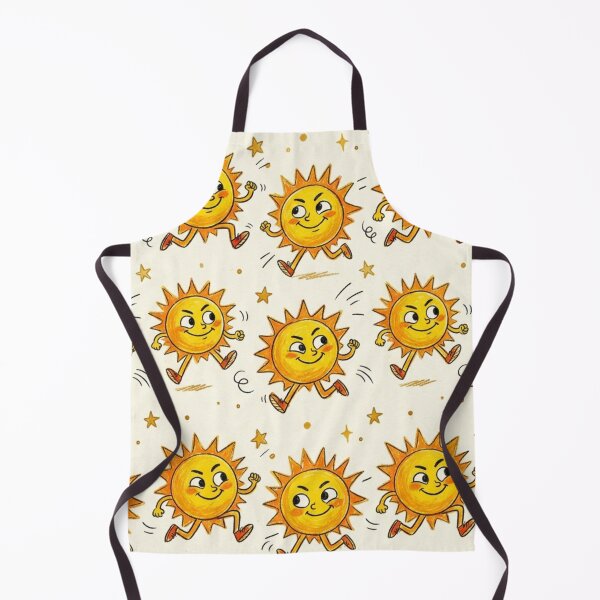 Item preview, Vintage Retro Rushing Sun Cartoon Pattern Design designed and sold by TaiwanMemory.