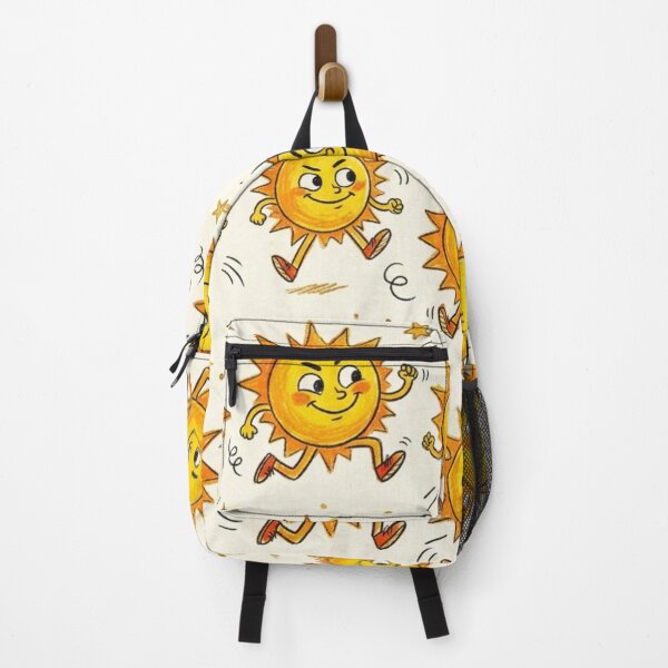 Item preview, Vintage Retro Rushing Sun Cartoon Pattern Design designed and sold by TaiwanMemory.