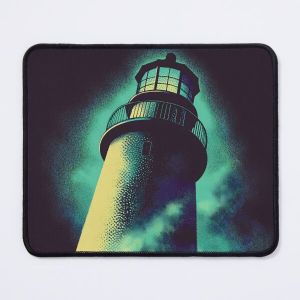 Item preview, Neon Fog Lighthouse designed and sold by ClubVacay.