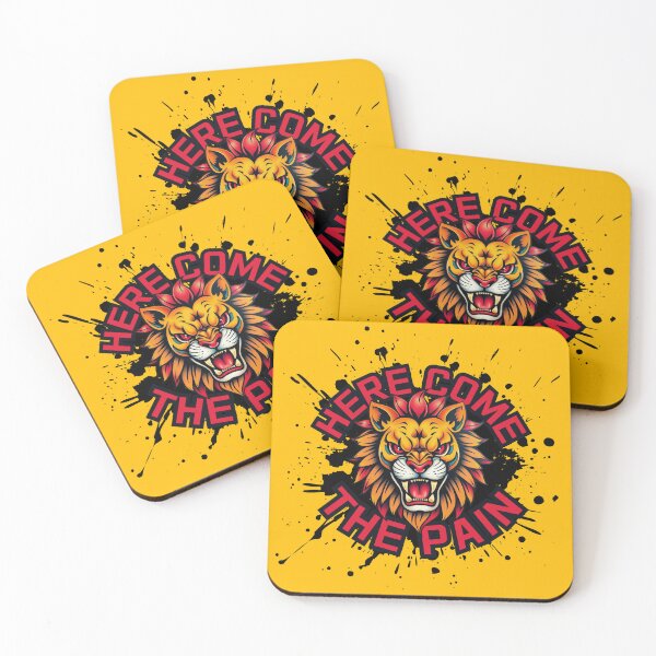 Item preview, Here come the pain lion head designed and sold by pUNKnown.